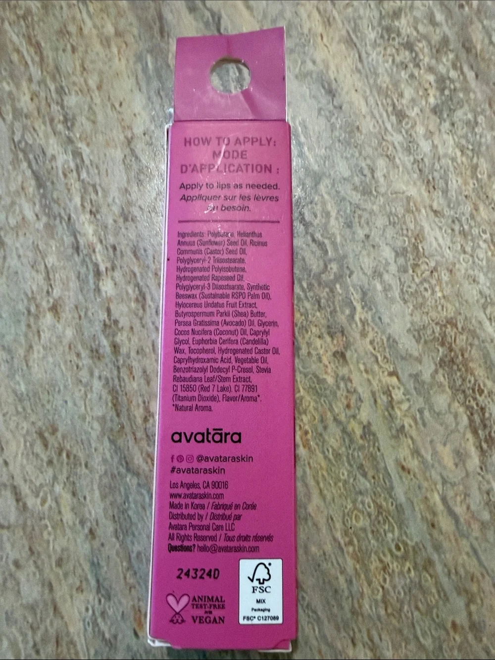 avatāra Dragon Fruit Dream Tinted Lip Jelly
